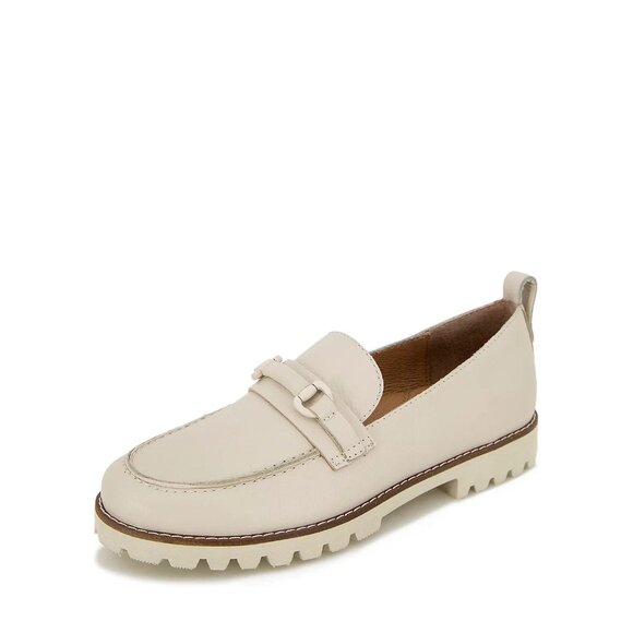 Gentle Souls Womens Eugene Slip On Loafer Flats Stone 6 MSRP $219 - Picture 1 of 5